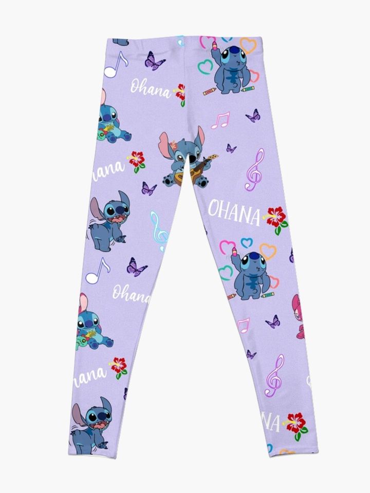 Stitch Ohana Leggings