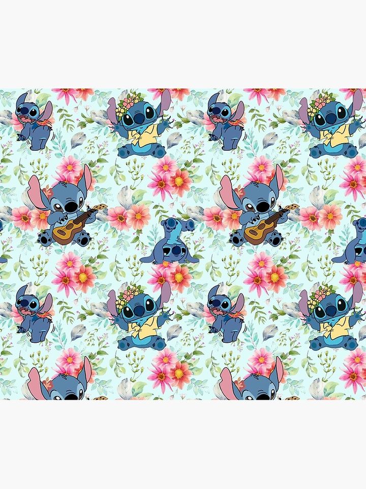 Lilo and Stitch Throw Blanket Perfect Gift for Cartoon Fans