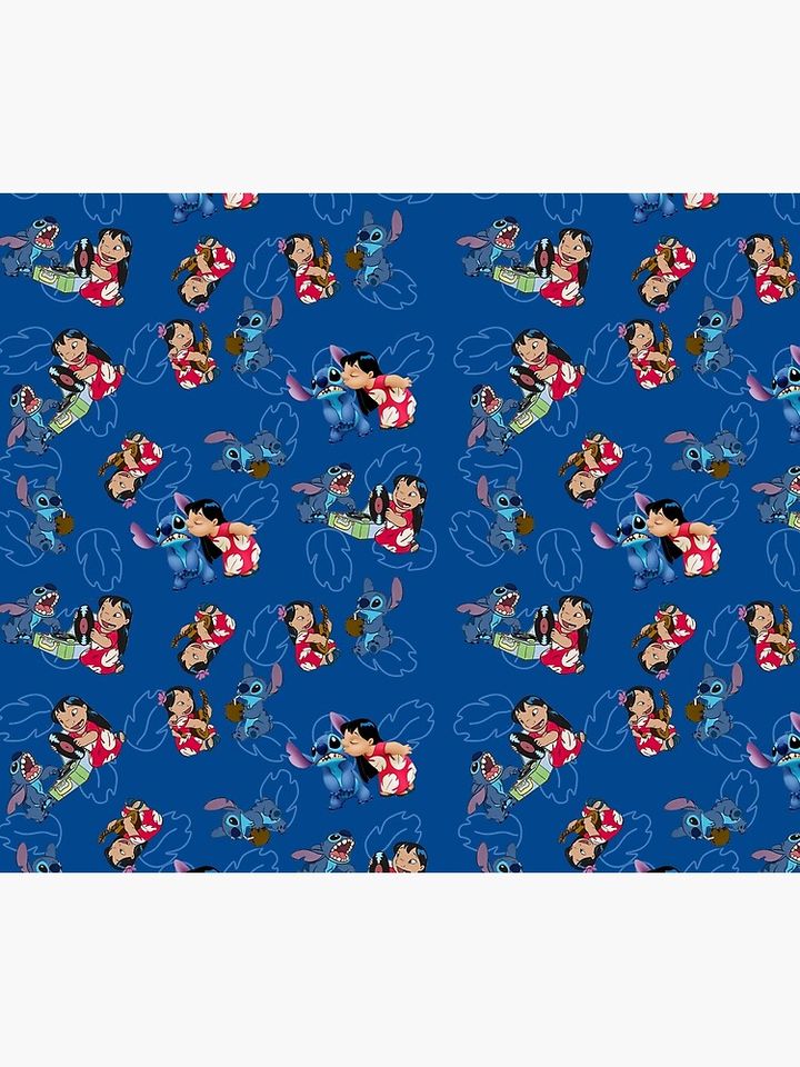Stitch Throw Blanket Adorable Lightweight Sofa Bedspread