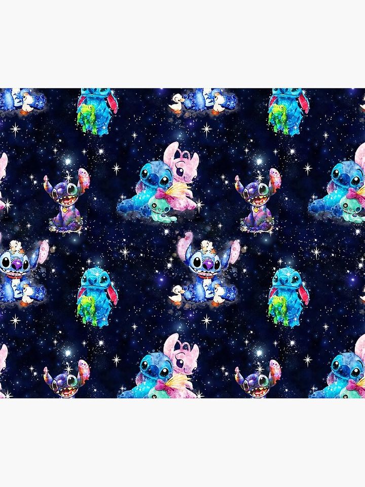 Stitch Throw Blanket Cozy Lightweight Sofa and Bed Accessory