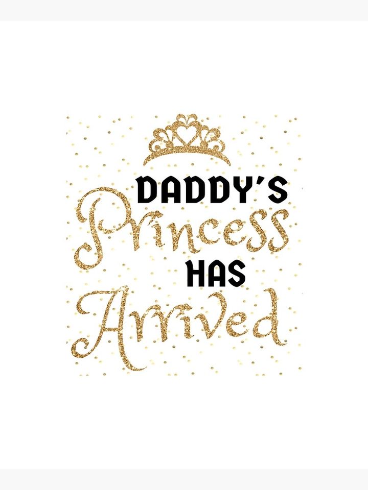 Daddy&x27;s princess baby one-piece Classic . Apron