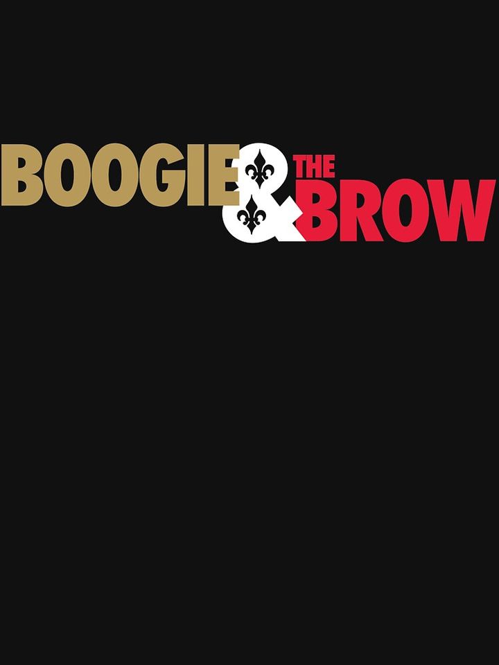 Boogie & The Brow - (Gold/White/Red) Premium Oversized Sweatshirt