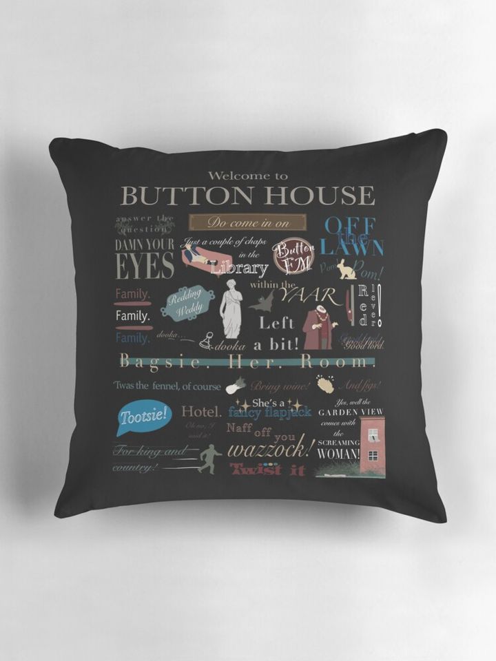 Ghosts (BBC) Quotes Classic . Pillow