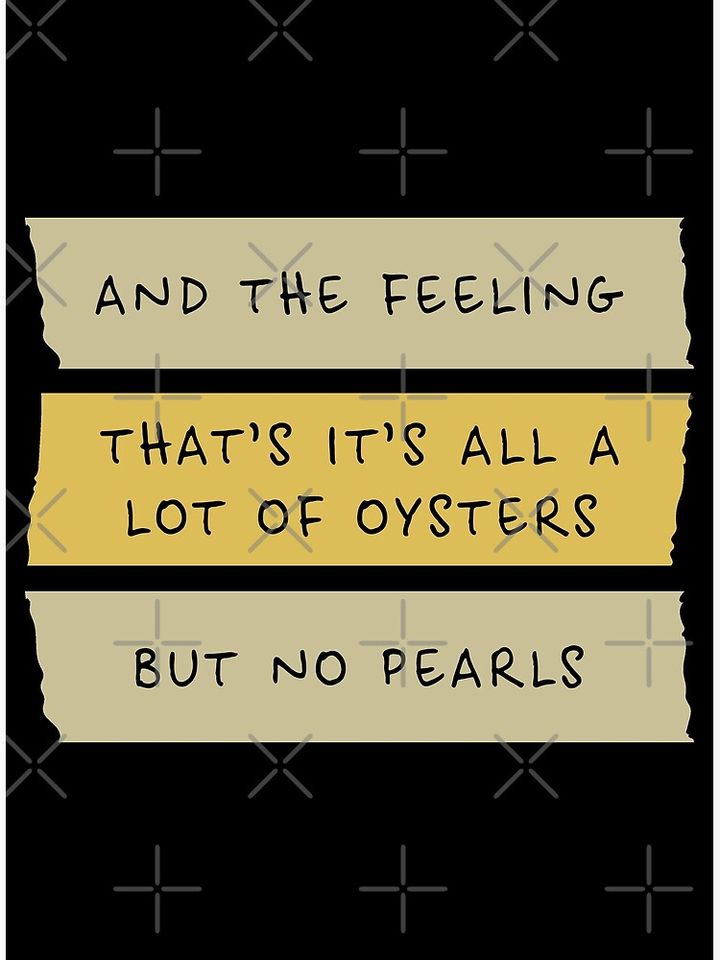 Quote - Counting Crows Premium Matte Vertical Poster