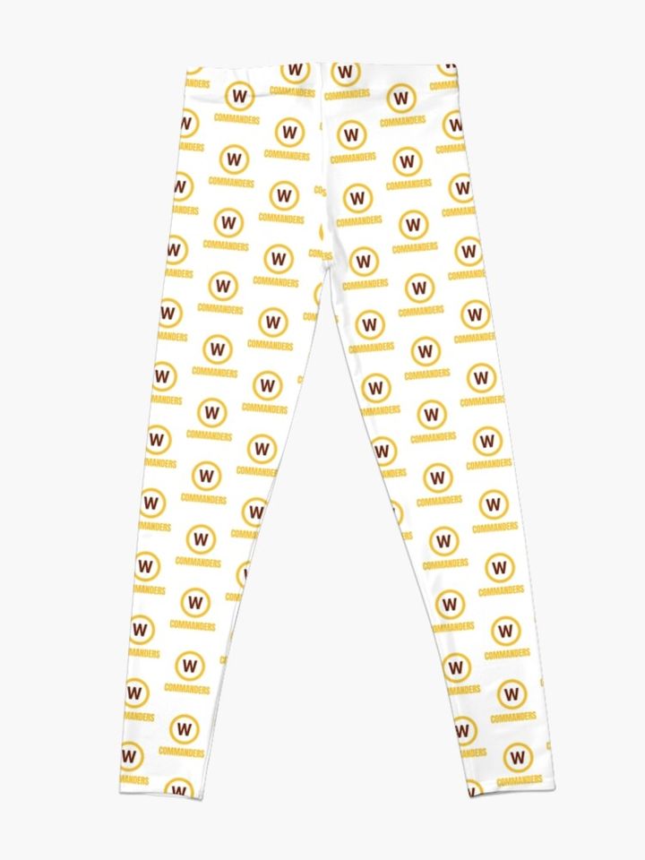 Washington Commanders Football Team Leggings
