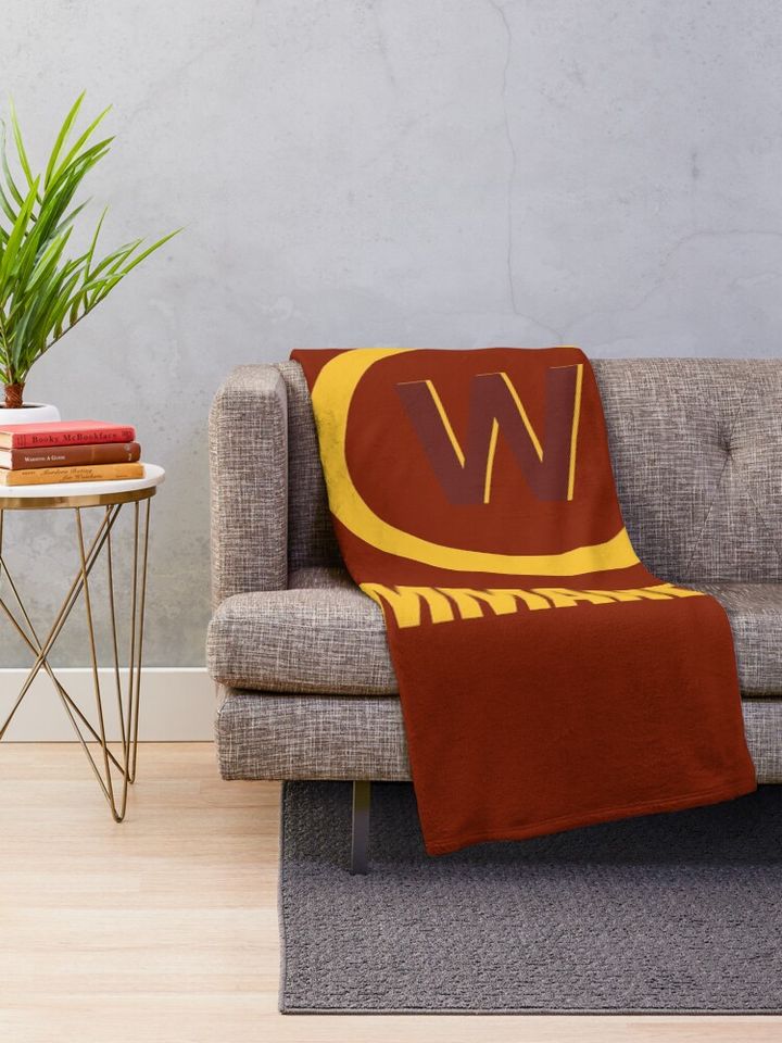 Washington Commanders Football Team Throw Blanket