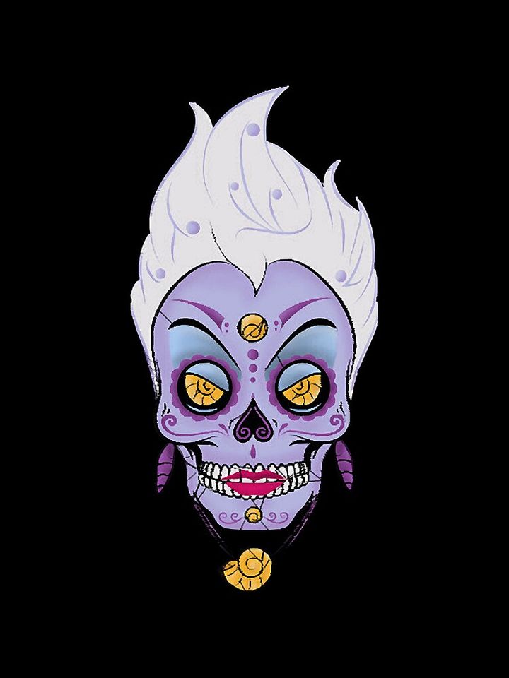 Ursula Muertos Disney Villain Skirt