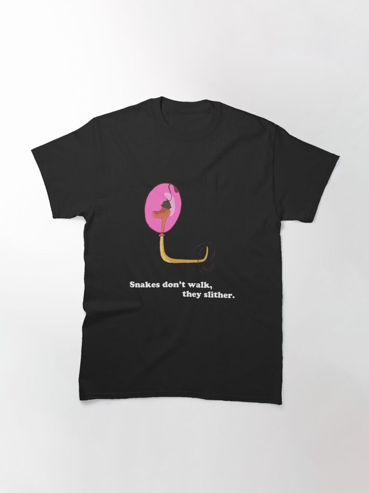 Snakes Don't walk, They Slither Classic T-Shirt