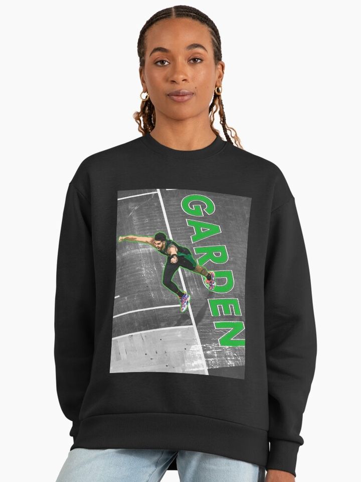 Jayson Tatum Game Winner Against Brooklyn Nets Premium Oversized Sweatshirt