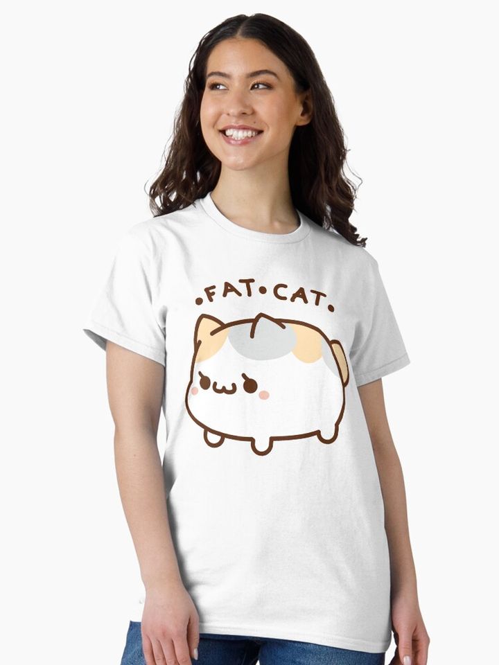 Fat Cat Classic T-Shirt for Casual Wear