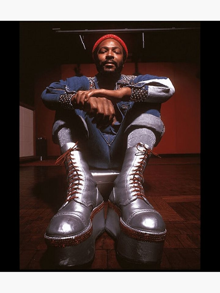 Marvin Gaye Premium Matte Vertical Poster