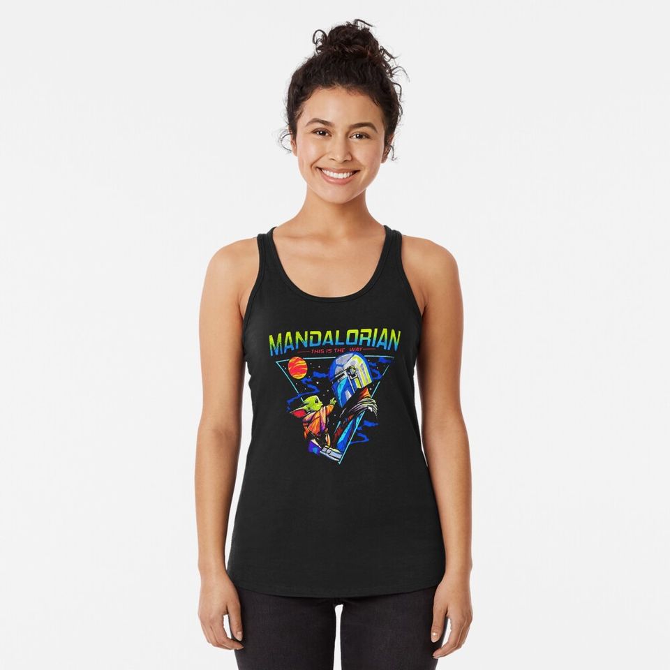 Mandalorian Grogu Tank Top