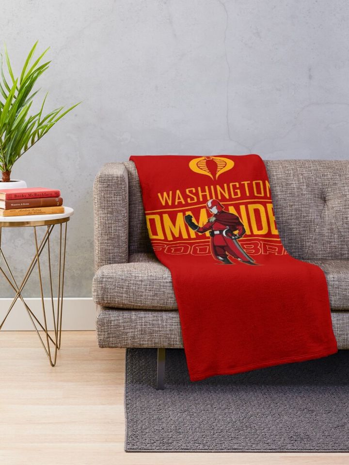 Washington COBRAs Throw Blanket