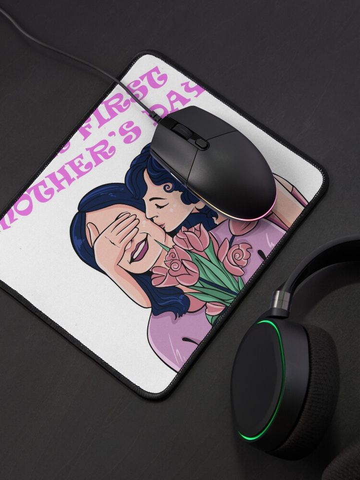 Our First Mother's Day - Mummy and Baby Mouse Pad