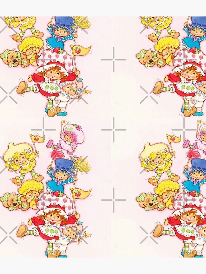 80s aesthetic strawberry shortcake flag cheer  Backpack