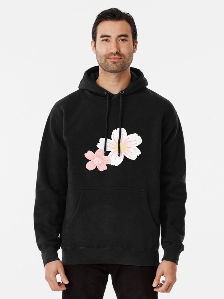 Cherry Blossom Graphic Japanese Hoodie