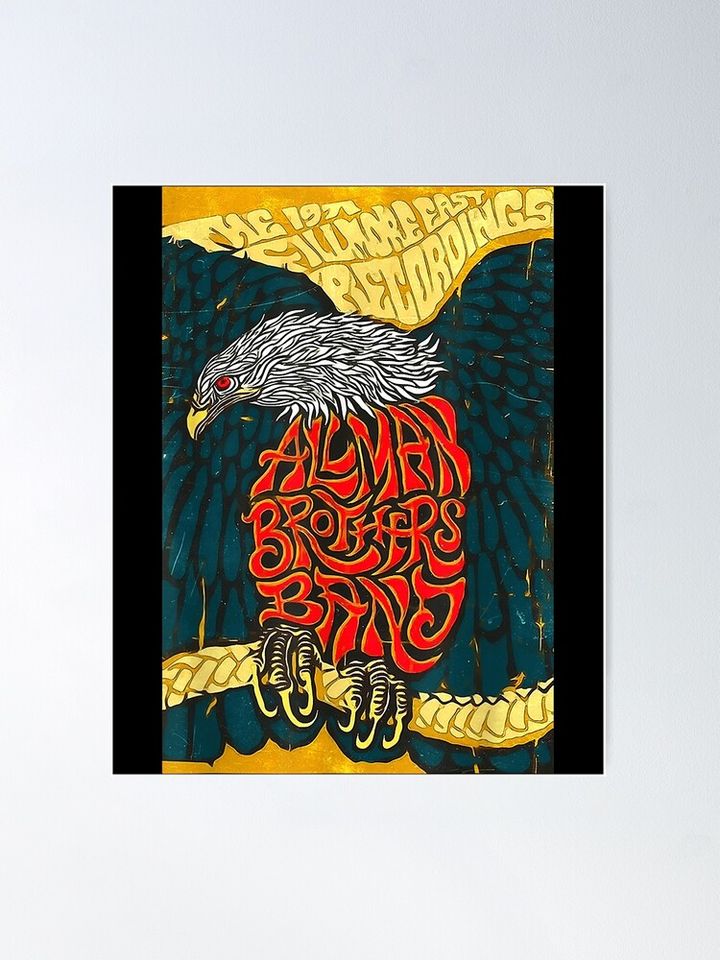 Allmans music Love Eagle  For Fans Poster