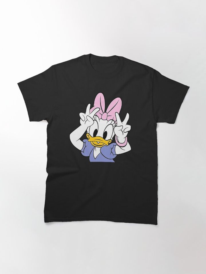 Daisy Duck Say Hi Cute Classic T-Shirt