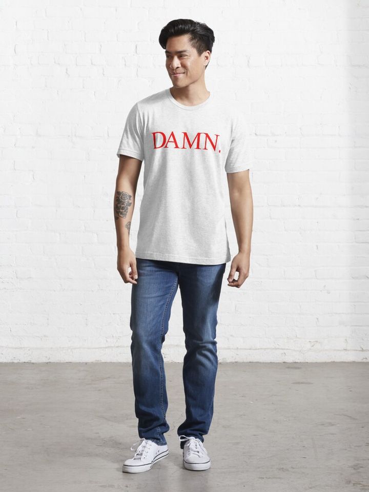 Kendrick Lamar DAMN. Red Essential T-Shirt