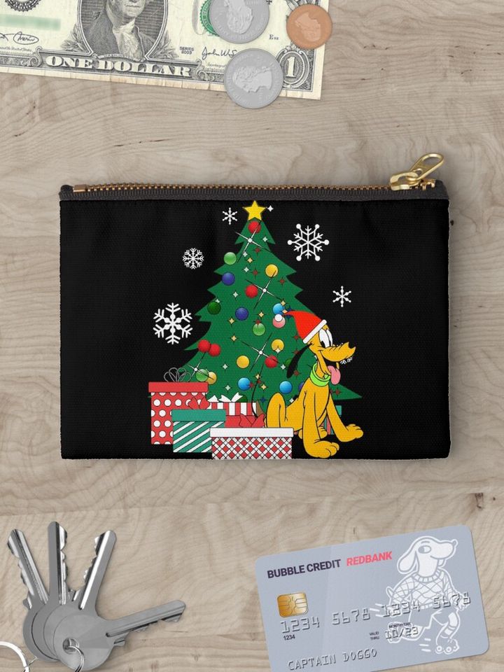 Disney Pluto Christmas Makeup Bag