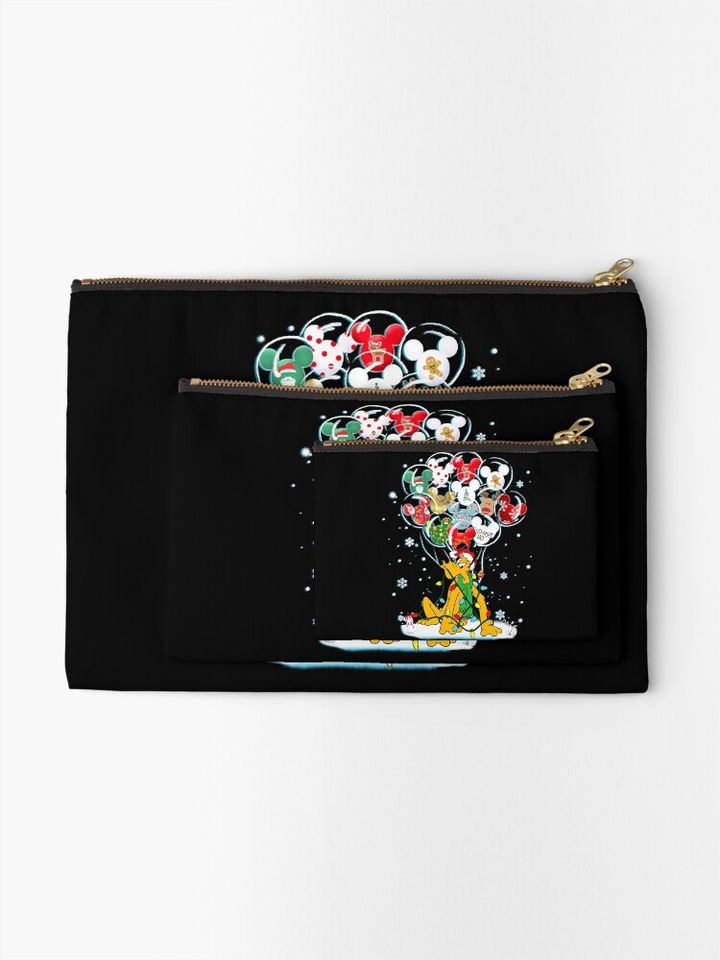 Disney Pluto Christmas Makeup Bag