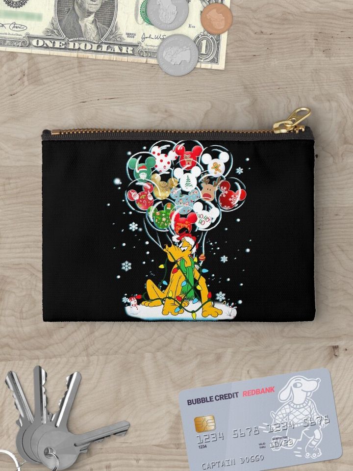 Disney Pluto Christmas Makeup Bag