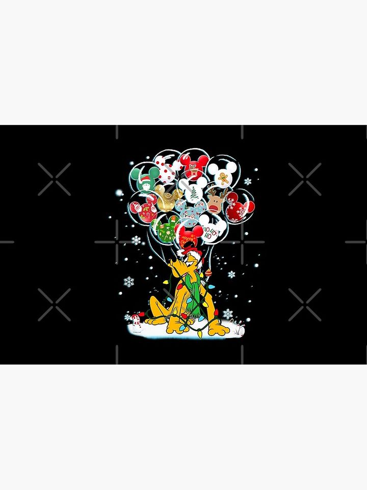 Disney Pluto Christmas Makeup Bag