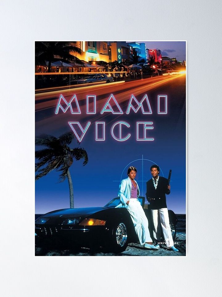 The Miami-vice (TV series 1984-1989) Poster