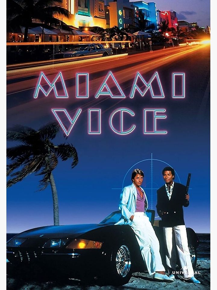 The Miami-vice (TV series 1984-1989) Poster