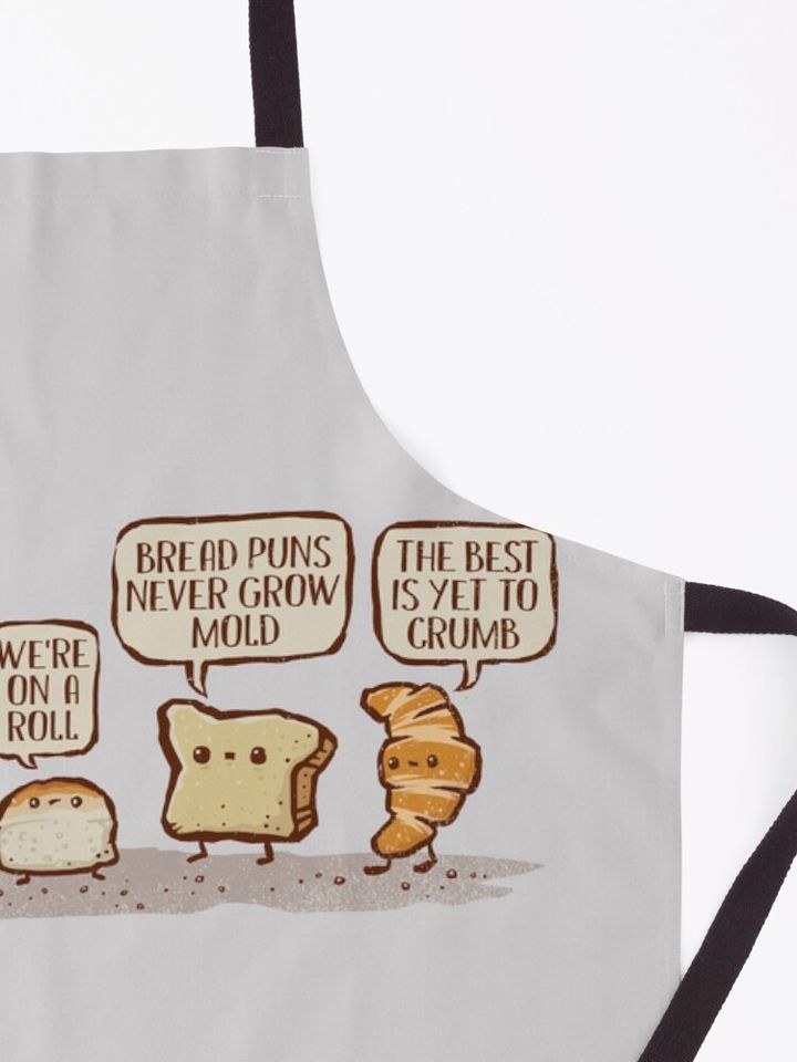 I Loaf Bread Puns Apron