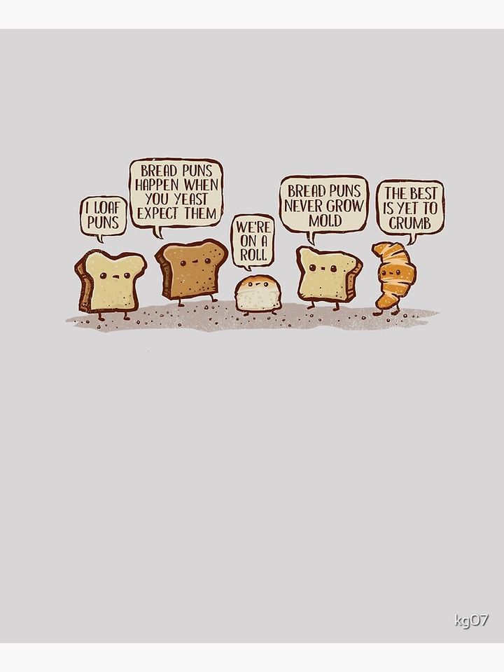 I Loaf Bread Puns Apron