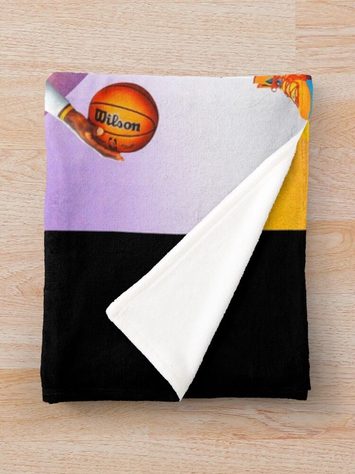 LeBron James 6 Prime Throw Blanket, Gift for Fan
