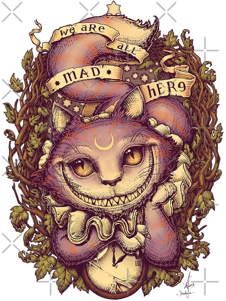 CHESHIRE CAT Baby One-Piece