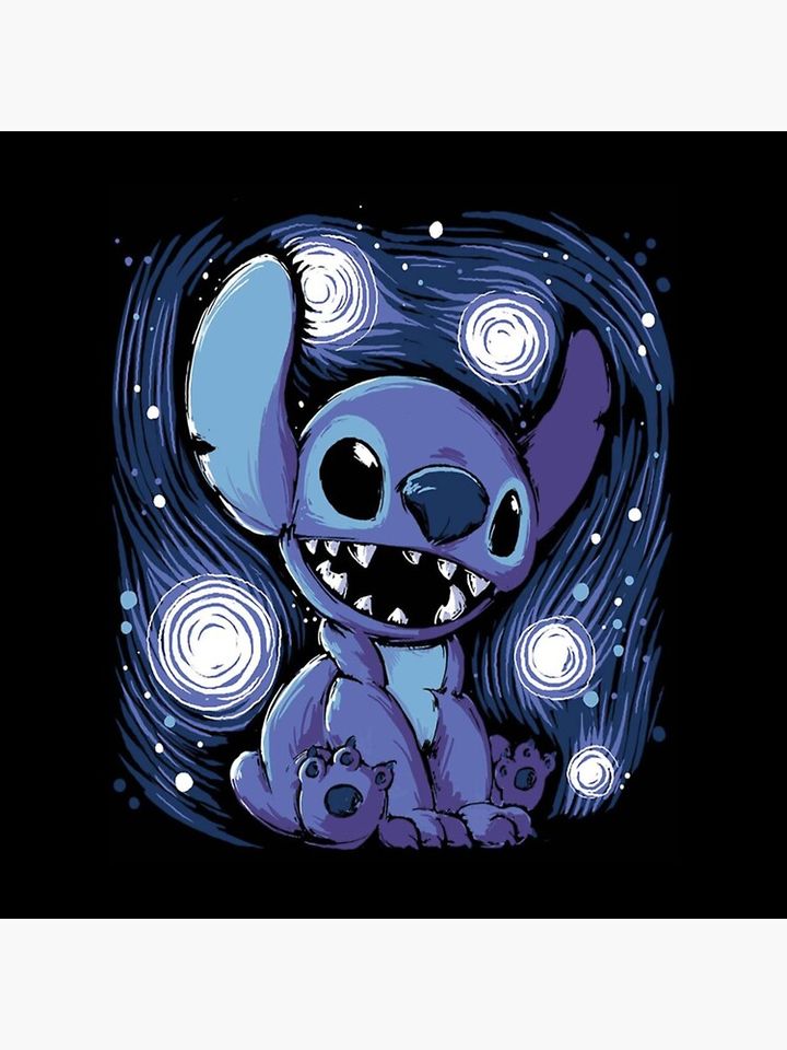 lilo and stitch art Throw  Pillow