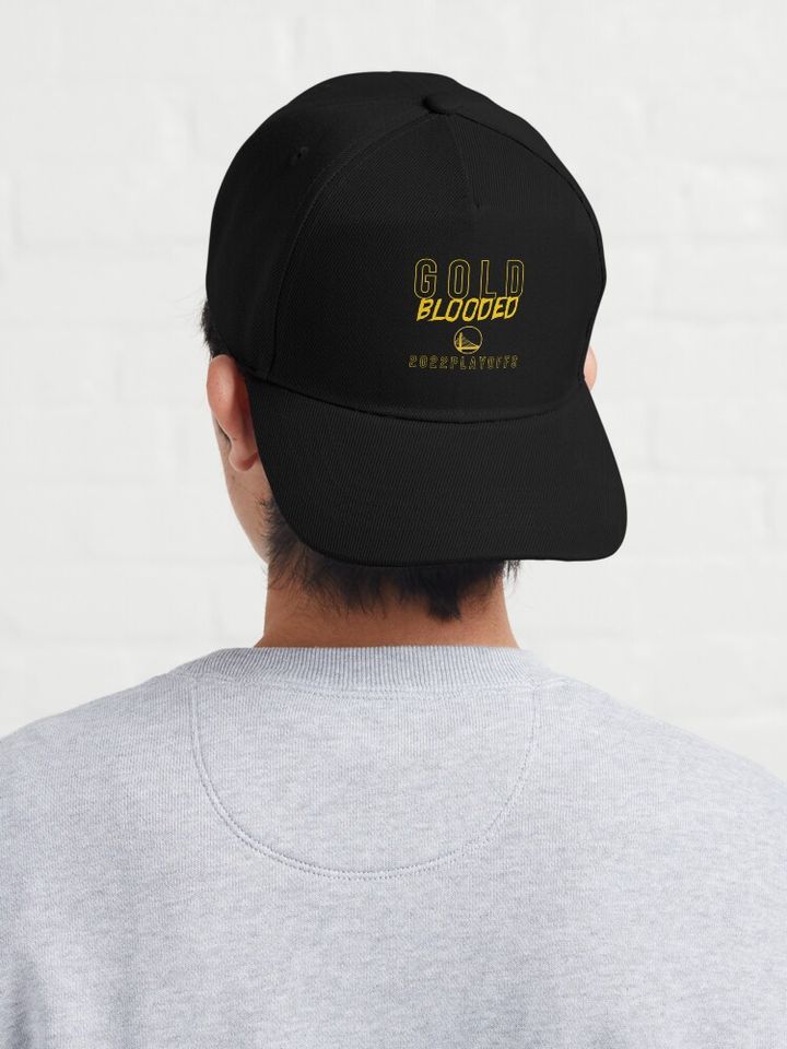 gold blooded Baseball Caps