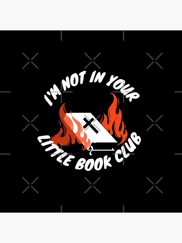 I’m not in your little book club Pin Button