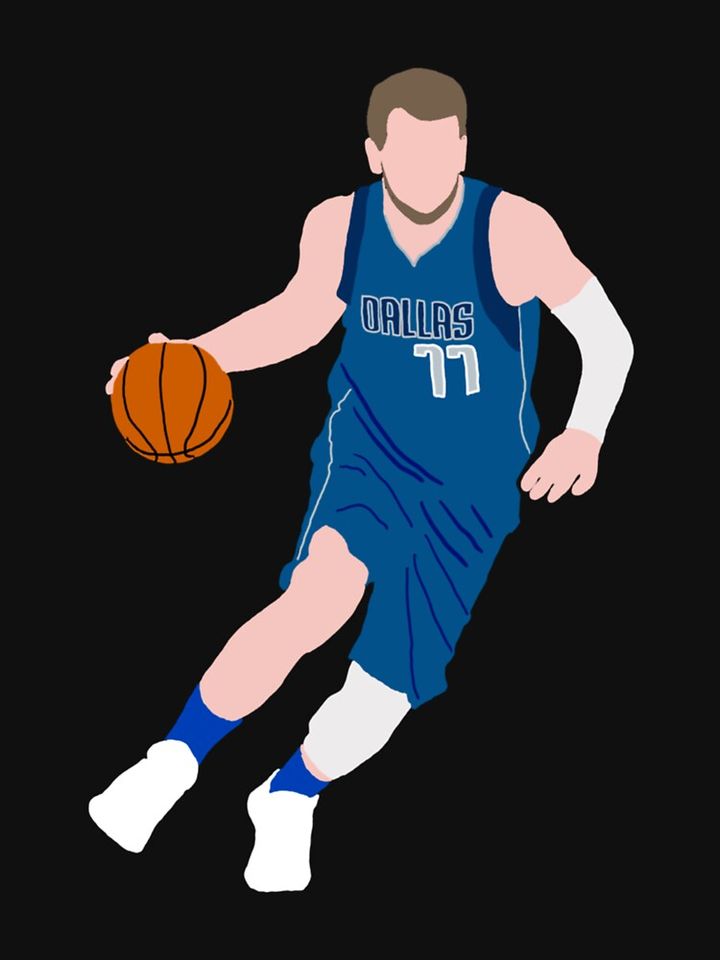 Luka Doncic Sticker T-Shirt