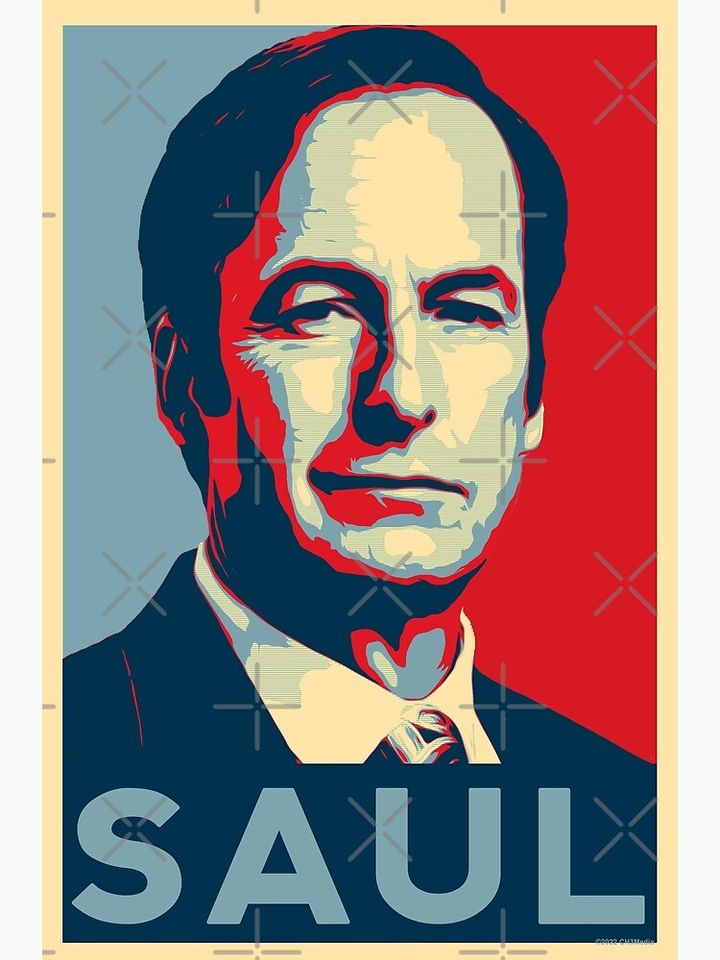 SAUL -  Better Call Saul! by CH3Media Premium Matte Vertical Poster