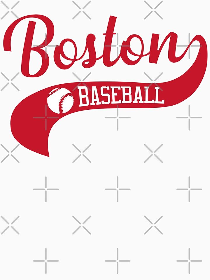 Retro Boston Baseball Vintage Swoosh Boston Red Sox Tank Top