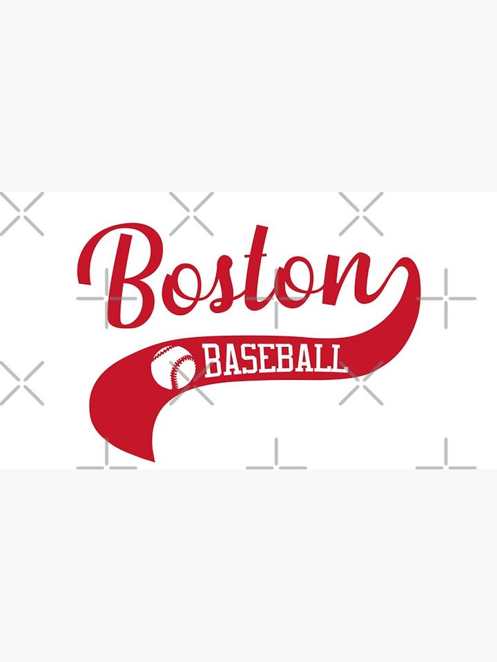 Retro Boston Baseball Vintage Swoosh  Boston Red Sox Baseball Cap