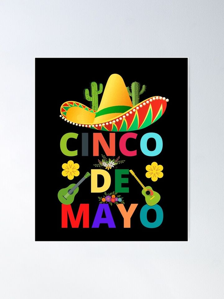 Happy Cinco De Mayo Celebration Poster