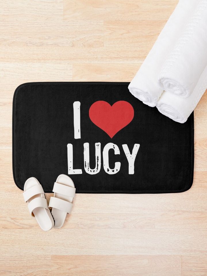 I Love Lucy Bath Mat