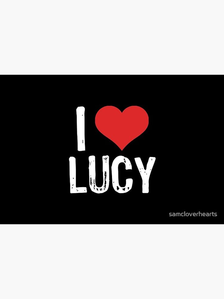I Love Lucy Bath Mat