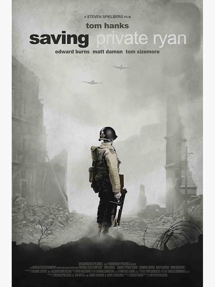 Saving Private Ryan (1998) Premium Matte Vertical Poster
