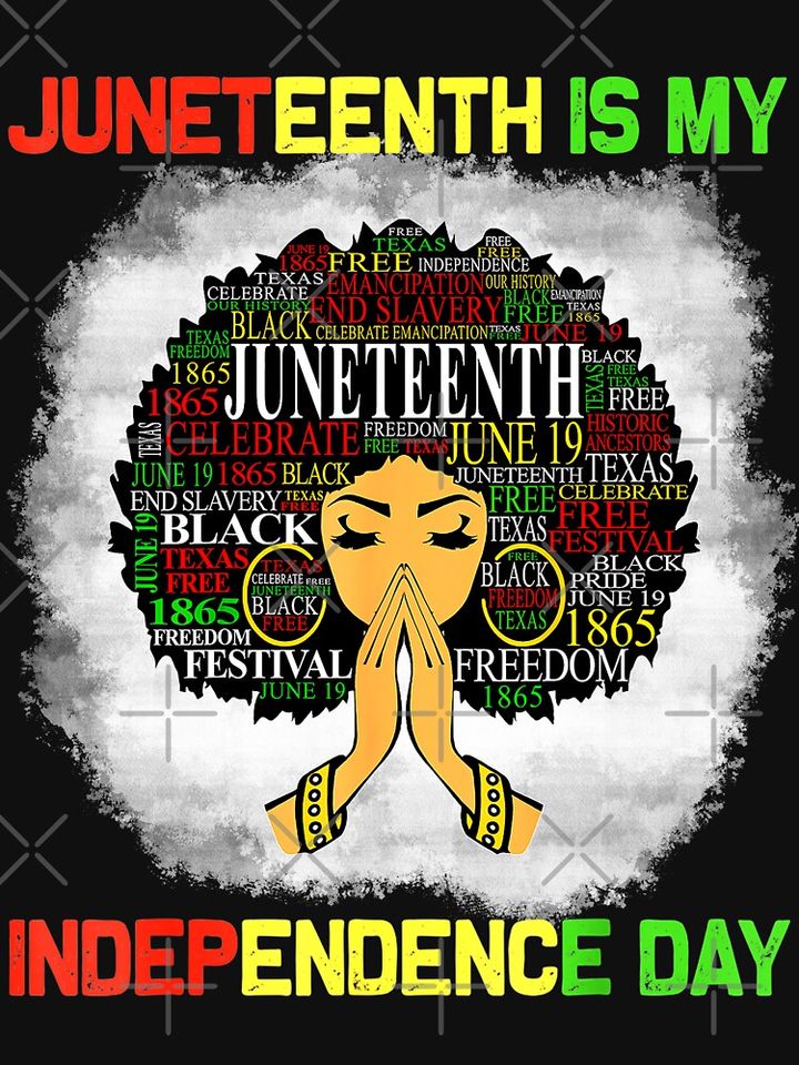 Juneteenth Is My Independence Day Black Women Black Pride Hoodie