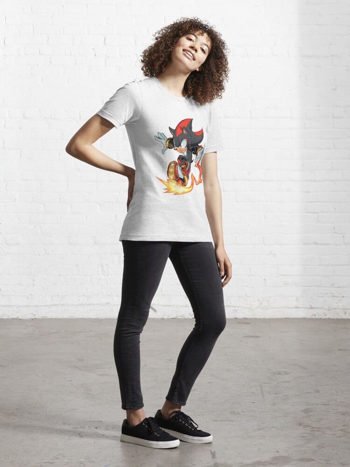 Shadow the hedgehog Fire Essential T-Shirt