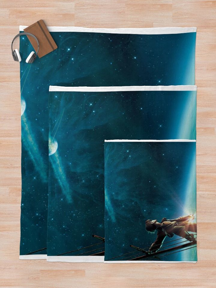 treasure planet fan art Throw Blanket