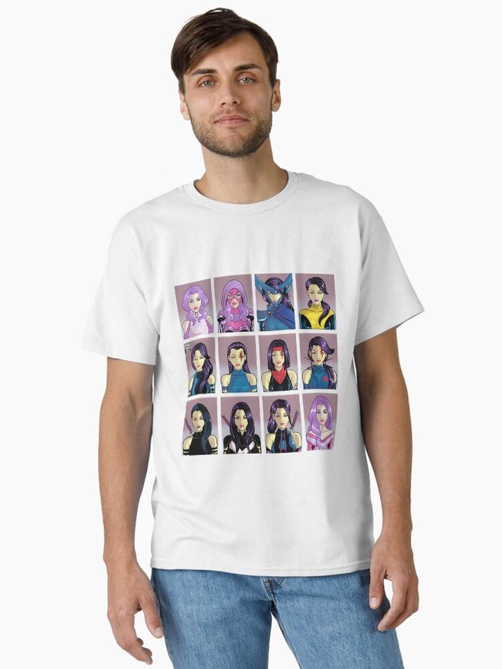 Psylocke Through The Ages!  Classic T-Shirt