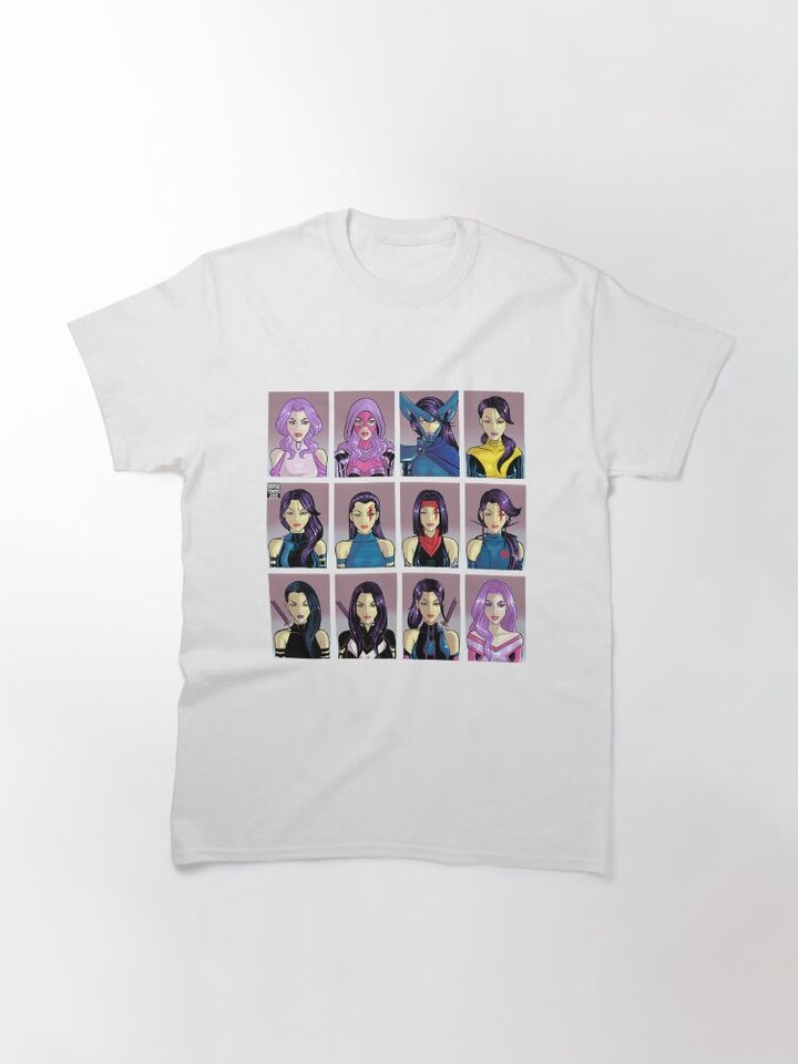 Psylocke Through The Ages!  Classic T-Shirt