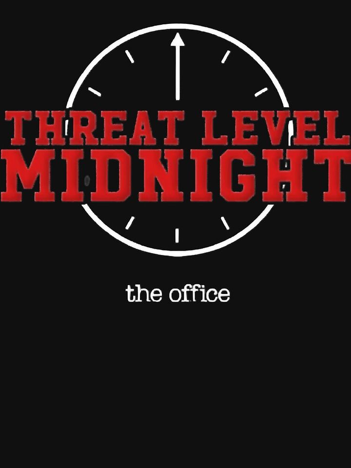 Threat Level Midnight - The Office Classic T-Shirt